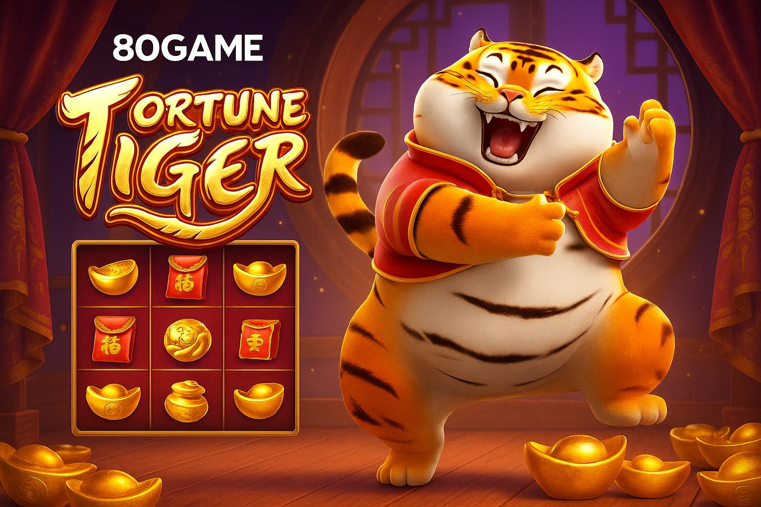 Fortune Tiger é um jogo imperdível no 80GAME Casino