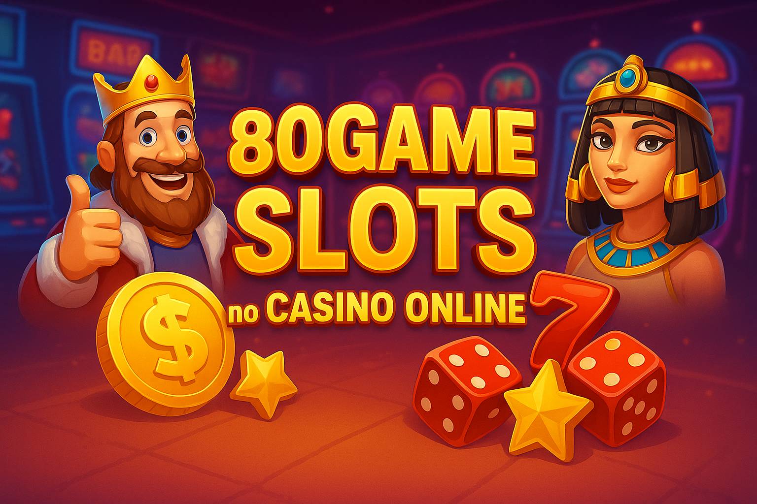 Jogos de Slot no Casino Online 80GAME